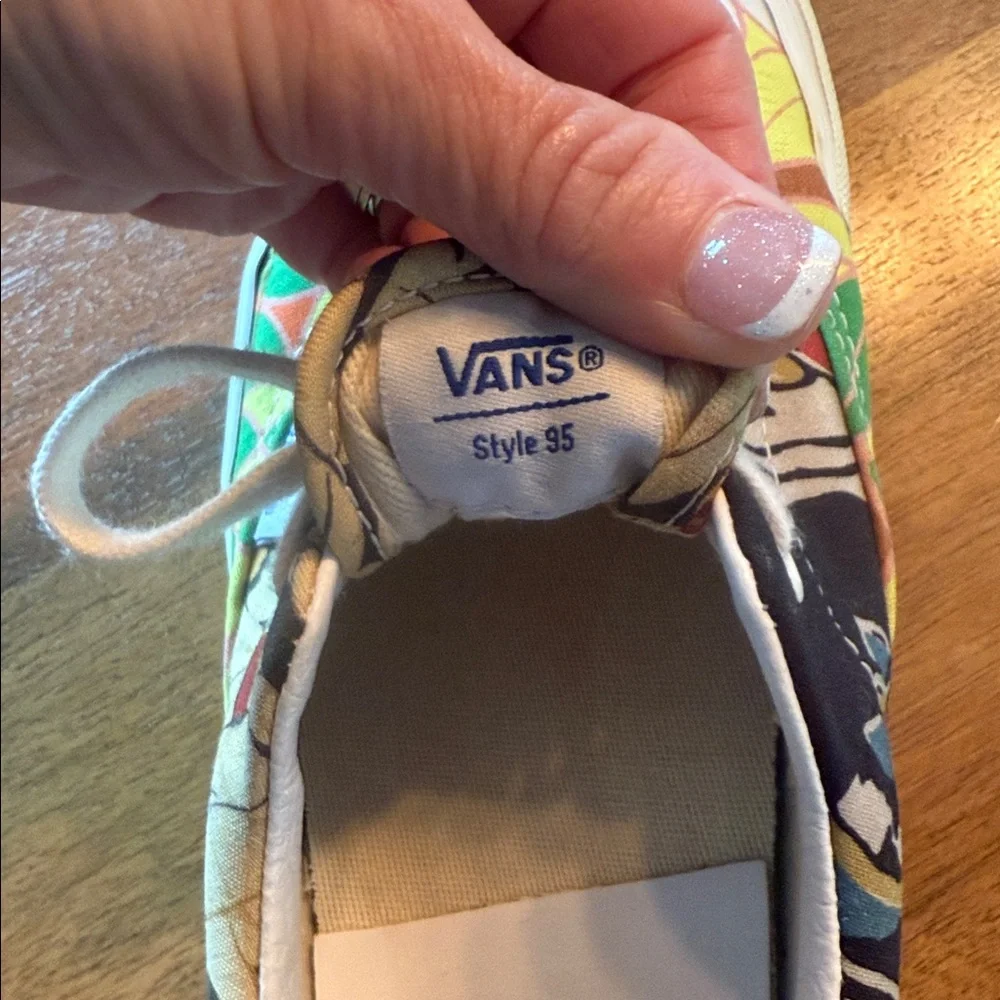 Vans Multicolor Floral Canvas Shoes - Picture 6 of 7